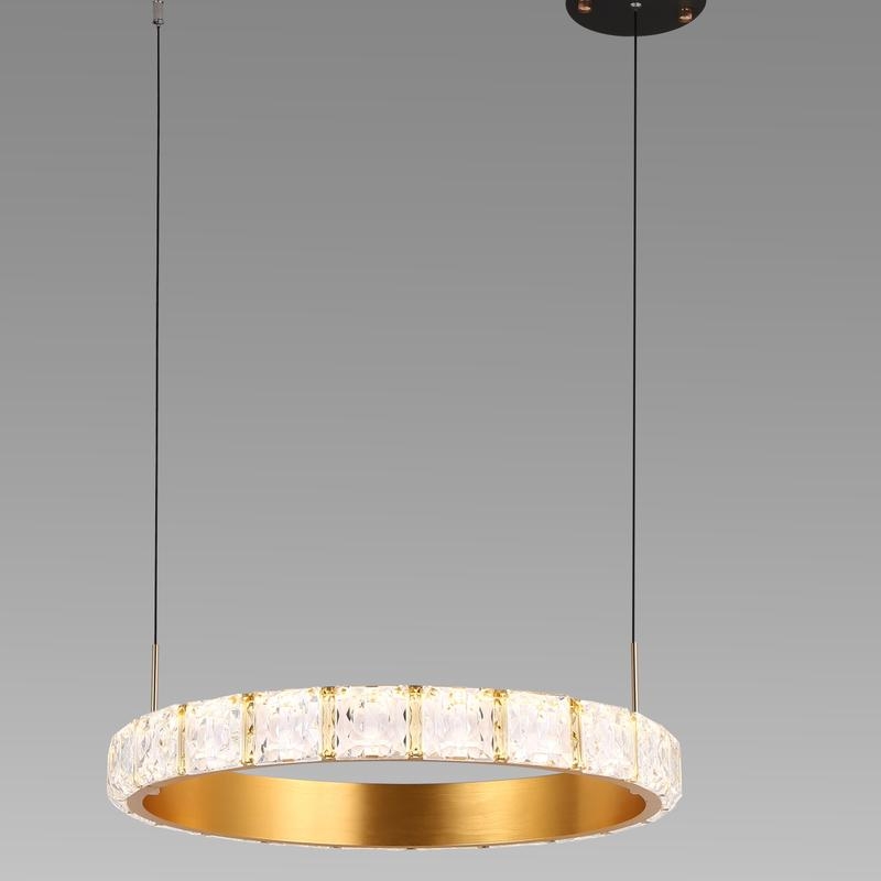 Ring  Acrylic  LED Pendant Lamp product show 1